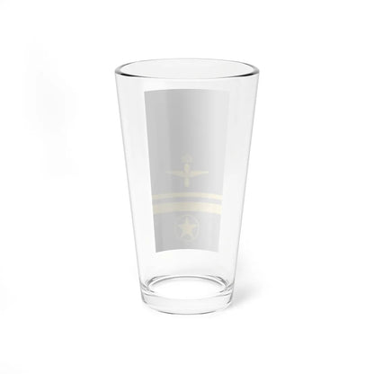 Sweden AirForce OR 6b 2019 (Sweden) (Military Rank) Pint Glass 16oz - Go Mug Yourself