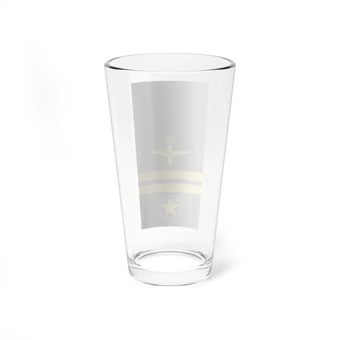 Sweden AirForce OR 7 2019 (Sweden) (Military Rank) Pint Glass 16oz - Go Mug Yourself
