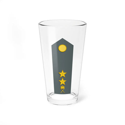 Sweden Army OF 1b M1987 (Sweden) (Military Rank) Pint Glass 16oz 16oz - Go Mug Yourself