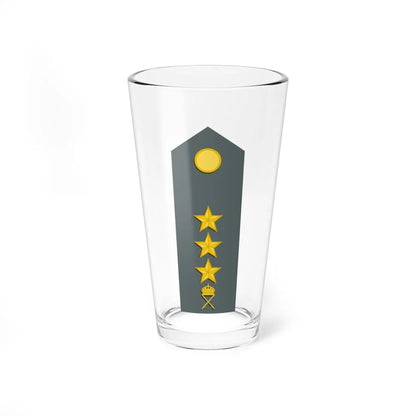 Sweden Army OF 2 M1987 (Sweden) (Military Rank) Pint Glass 16oz 16oz - Go Mug Yourself
