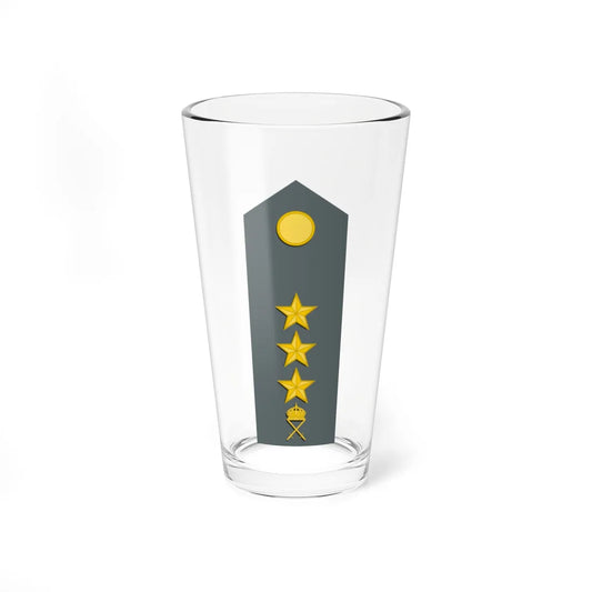 Sweden Army OF 2 M1987 (Sweden) (Military Rank) Pint Glass 16oz 16oz - Go Mug Yourself