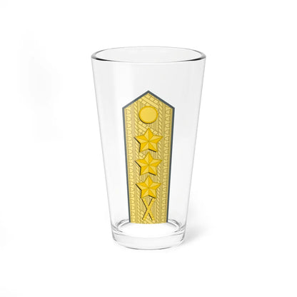 Sweden Army OF 8 M1987 (Sweden) (Military Rank) Pint Glass 16oz 16oz - Go Mug Yourself
