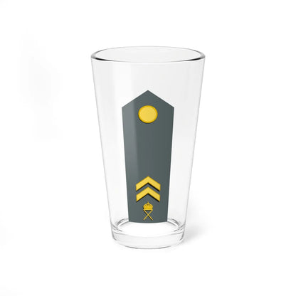 Sweden Army OR 4 M1987 (Sweden) (Military Rank) Pint Glass 16oz 16oz - Go Mug Yourself