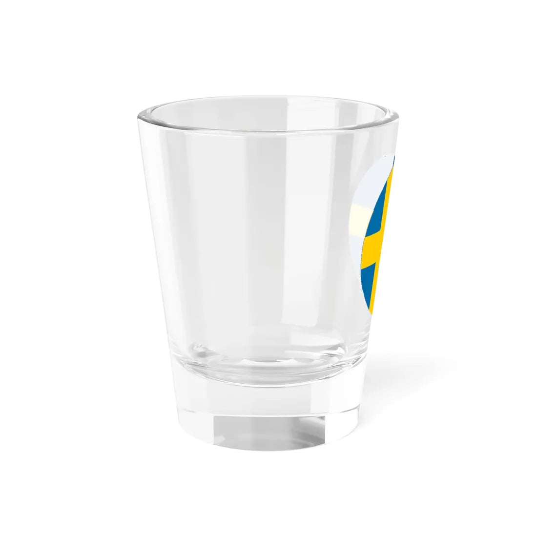 Sweden flag orb icon (Sweden) Shot Glass 1.5oz - Go Mug Yourself