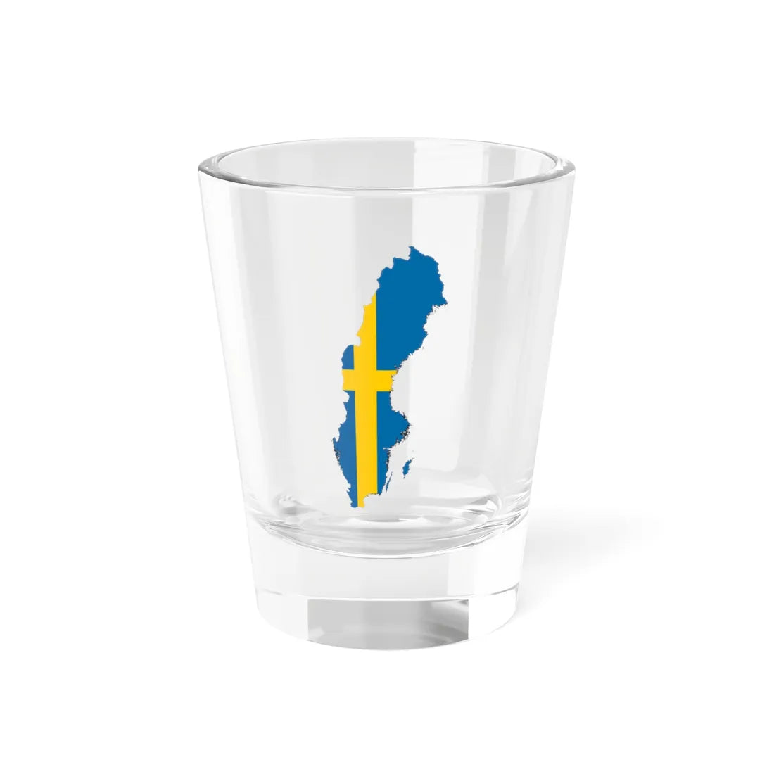 Sweden-Flagmap (Sweden) Shot Glass 1.5oz 1.5oz - Go Mug Yourself