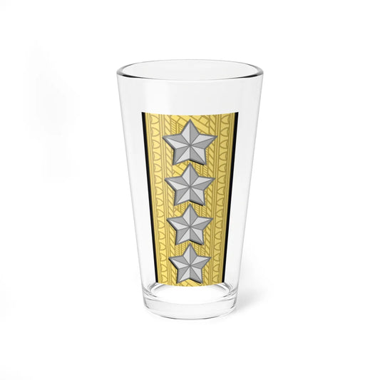 Sweden Navy OF 9 (Sweden) (Military Rank) Pint Glass 16oz 16oz - Go Mug Yourself