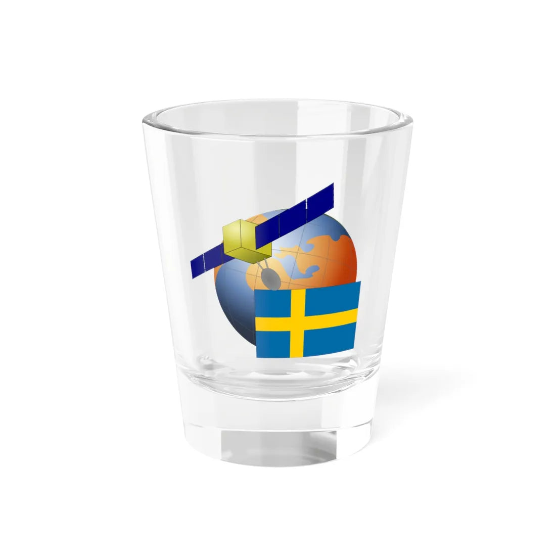 Sweden-Satellite (Sweden) Shot Glass 1.5oz 1.5oz - Go Mug Yourself