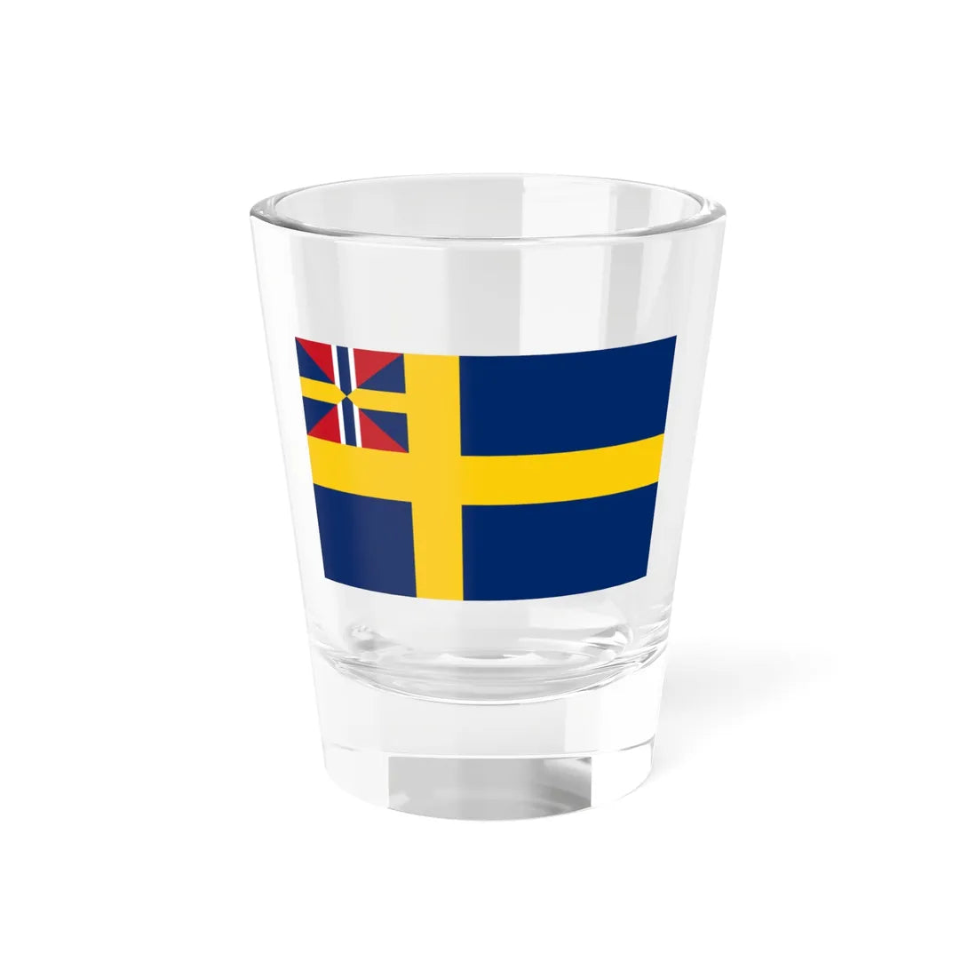 Swedish civil ensign 1844-1905 (Estonia) Shot Glass 1.5oz 1.5oz - Go Mug Yourself