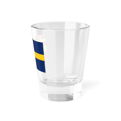 Swedish civil ensign 1844-1905 (Estonia) Shot Glass 1.5oz - Go Mug Yourself