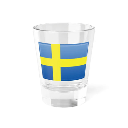 Swedish Flag-1 (Sweden) Shot Glass 1.5oz 1.5oz - Go Mug Yourself