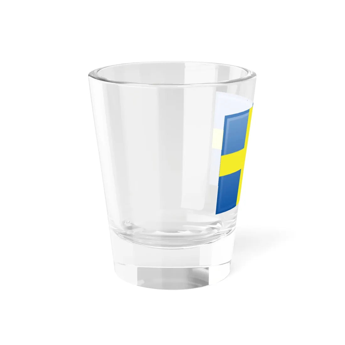 Swedish Flag-1 (Sweden) Shot Glass 1.5oz - Go Mug Yourself