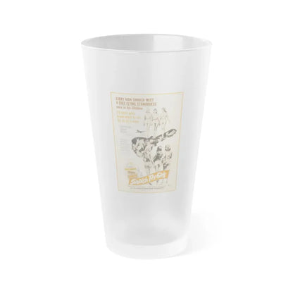 SWEDISH FLY GIRLS 1971 Movie Poster - Frosted Pint Glass 16oz Default Title - Go Mug Yourself