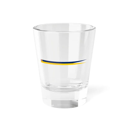 Swedish-Norwegian command flag 1815-1844 - Commander of a Squadron (Estonia) Shot Glass 1.5oz 1.5oz - Go Mug Yourself