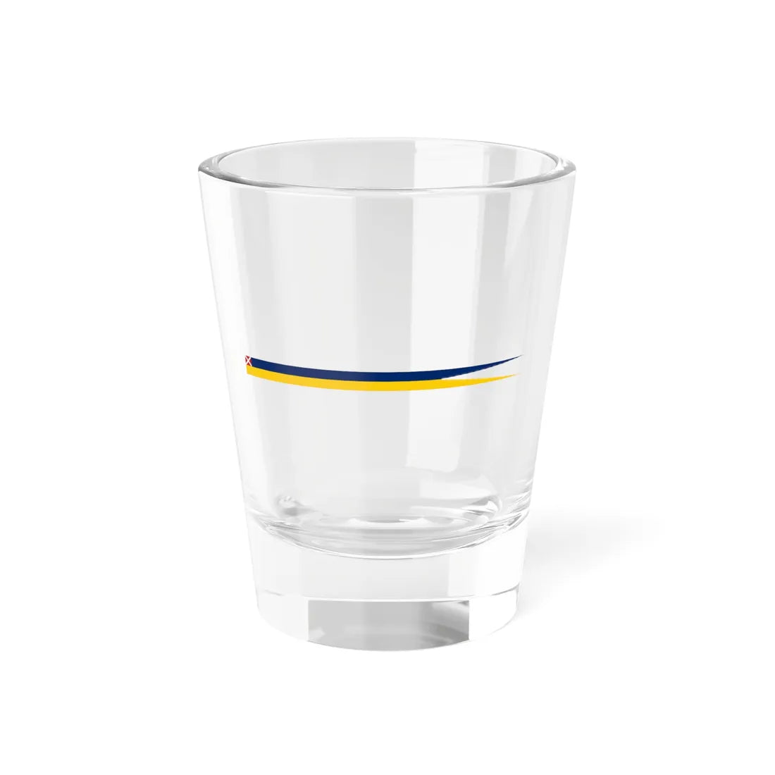 Swedish-Norwegian command flag 1815-1844 - Commissioning Pennant (Estonia) Shot Glass 1.5oz 1.5oz - Go Mug Yourself