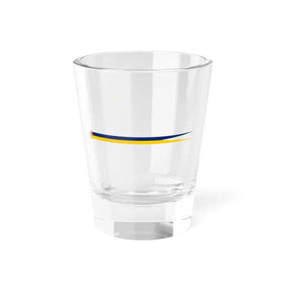 Swedish-Norwegian command flag 1815-1844 - Commissioning Pennant (Sweden) Shot Glass 1.5oz 1.5oz - Go Mug Yourself