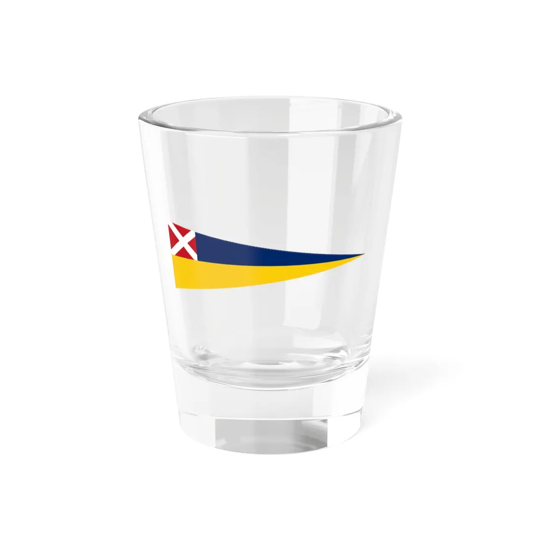 Swedish-Norwegian command flag 1815-1844 - Commodore (Estonia) Shot Glass 1.5oz 1.5oz - Go Mug Yourself