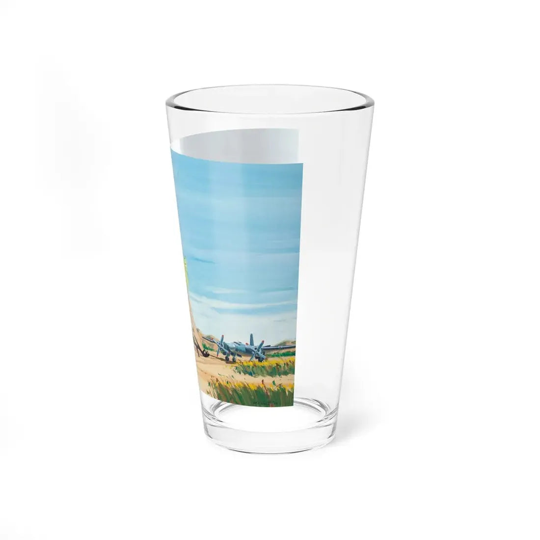Sweeping Her Off of Her Feet, paperback cover, 1955 - Pint Glass 16oz - Go Mug Yourself
