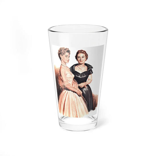 Sweet Enchantress by Barbara Cartland, Woman's Day magazine, 1958 (Magazine Illustration) Pint Glass 16oz 16oz - Go Mug Yourself
