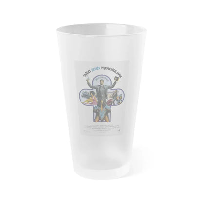 SWEET JESUS PREACHER MAN 1973 Movie Poster - Frosted Pint Glass 16oz Default Title - Go Mug Yourself