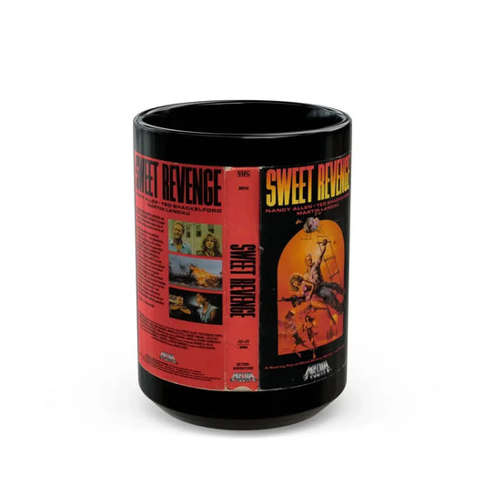 SWEET REVENGE (VHS COVER) - Black Coffee Mug 15oz - Go Mug Yourself
