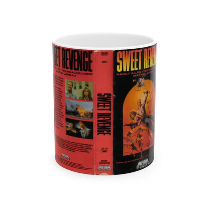 SWEET REVENGE (VHS COVER) - White Coffee Mug 11oz - Go Mug Yourself