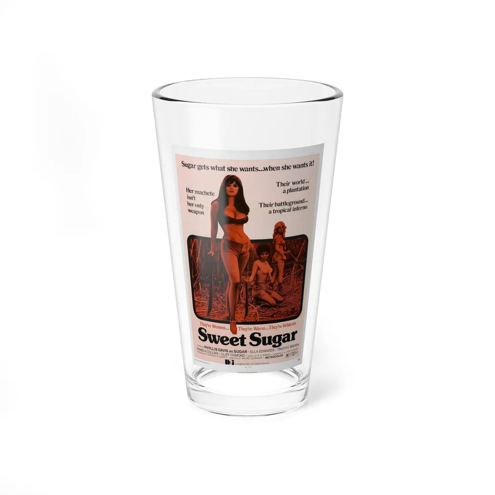 SWEET SUGAR 1972 Movie Poster - Pint Glass 16oz-16oz-Go Mug Yourself