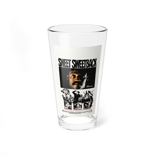 SWEET SWEETBACK'S BAD ASS SONG 1971 Movie Poster - Pint Glass 16oz-16oz-Go Mug Yourself