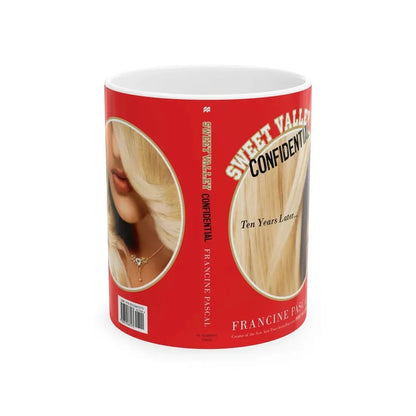 SWEET VALLERY CONFIDENTIAL (VHS COVER) - White Coffee Mug 11oz - Go Mug Yourself