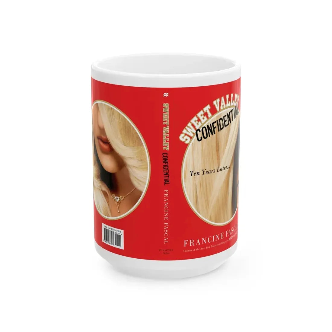 SWEET VALLERY CONFIDENTIAL (VHS COVER) - White Coffee Mug 15oz - Go Mug Yourself