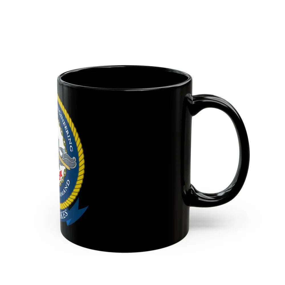 SWESC Great Lakes (U.S. Navy) Black Coffee Mug-Go Mug Yourself