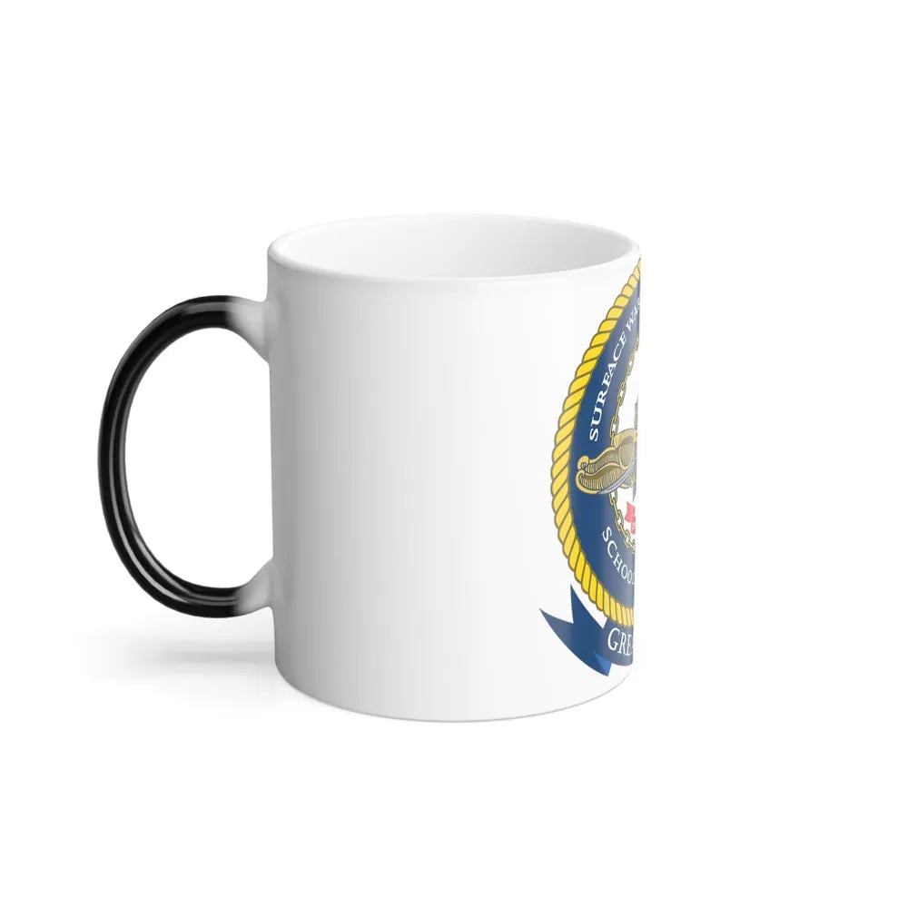 SWESC Great Lakes (U.S. Navy) Color Changing Mug 11oz-Go Mug Yourself
