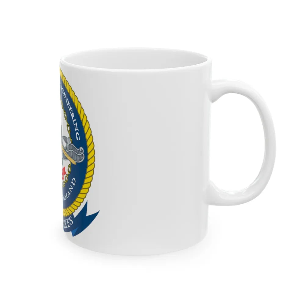 SWESC Great Lakes (U.S. Navy) White Coffee Mug-Go Mug Yourself