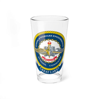SWESC Great Lakes (U.S. Navy) Pint Glass 16oz 16oz - Go Mug Yourself