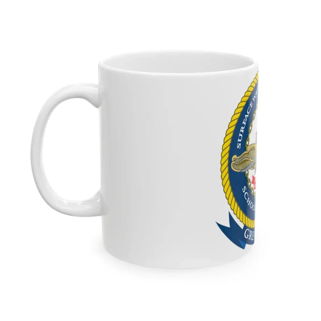 SWESC Great Lakes (U.S. Navy) White Coffee Mug - Go Mug Yourself