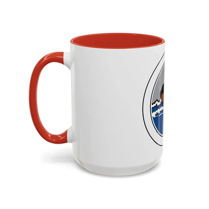 Swimming (Boy Scout Merit Badge) Accent Coffee Mug - Go Mug Yourself