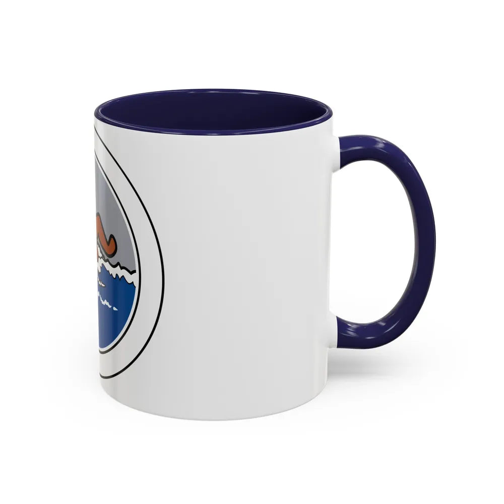 Swimming (Boy Scout Merit Badge) Accent Coffee Mug-Go Mug Yourself