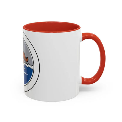 Swimming (Boy Scout Merit Badge) Accent Coffee Mug-Go Mug Yourself