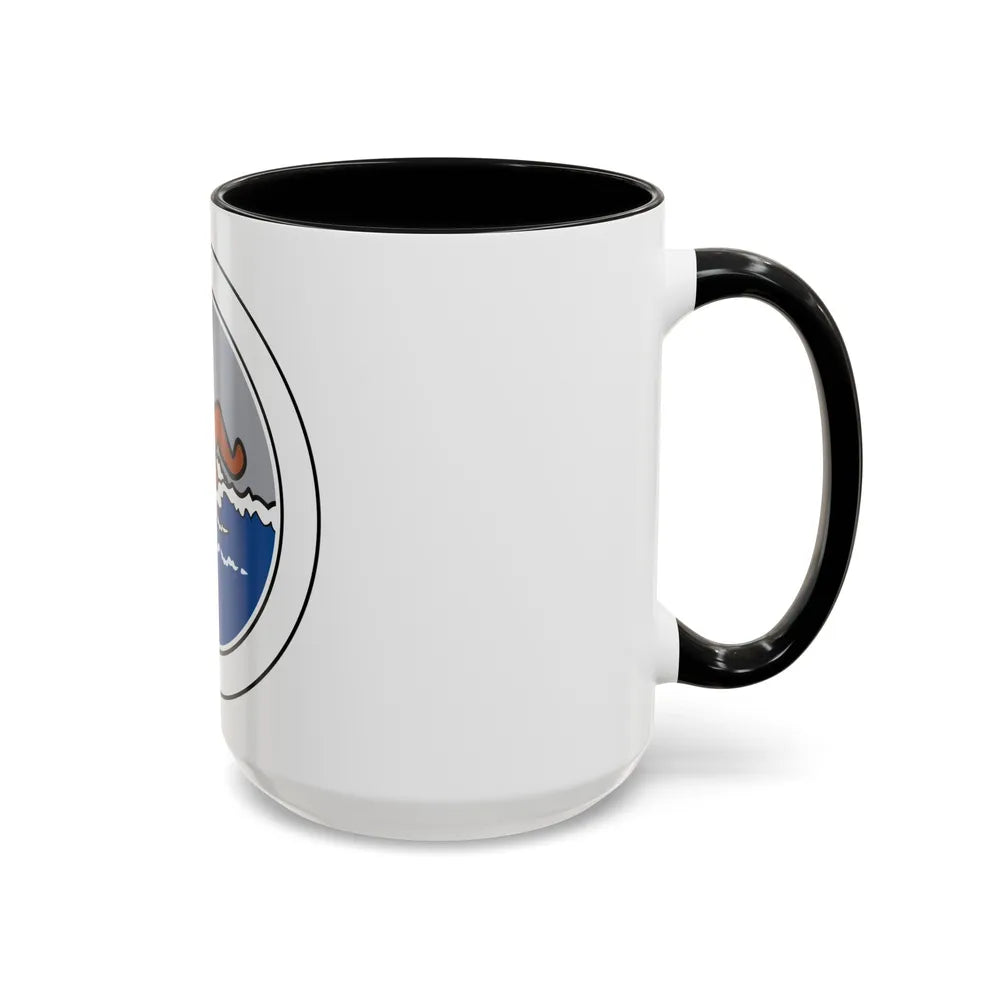 Swimming (Boy Scout Merit Badge) Accent Coffee Mug-Go Mug Yourself