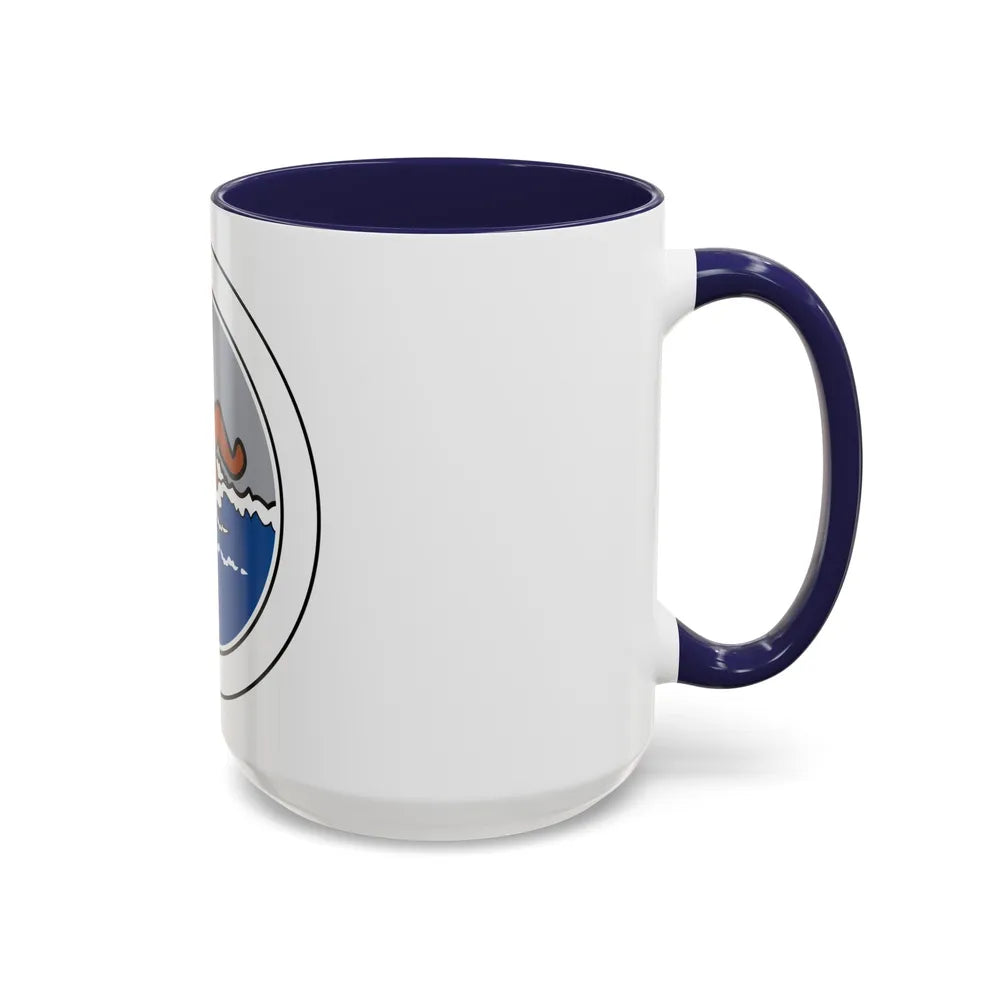 Swimming (Boy Scout Merit Badge) Accent Coffee Mug-Go Mug Yourself