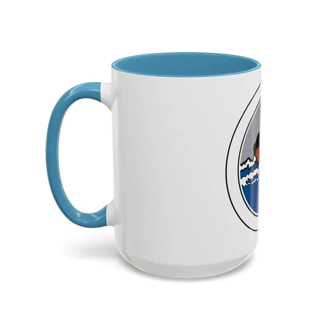 Swimming (Boy Scout Merit Badge) Accent Coffee Mug - Go Mug Yourself