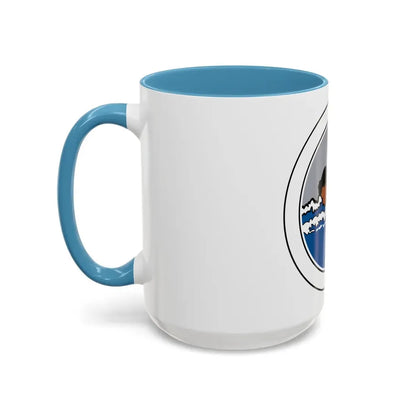 Swimming (Boy Scout Merit Badge) Accent Coffee Mug - Go Mug Yourself