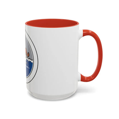 Swimming (Boy Scout Merit Badge) Accent Coffee Mug-Go Mug Yourself