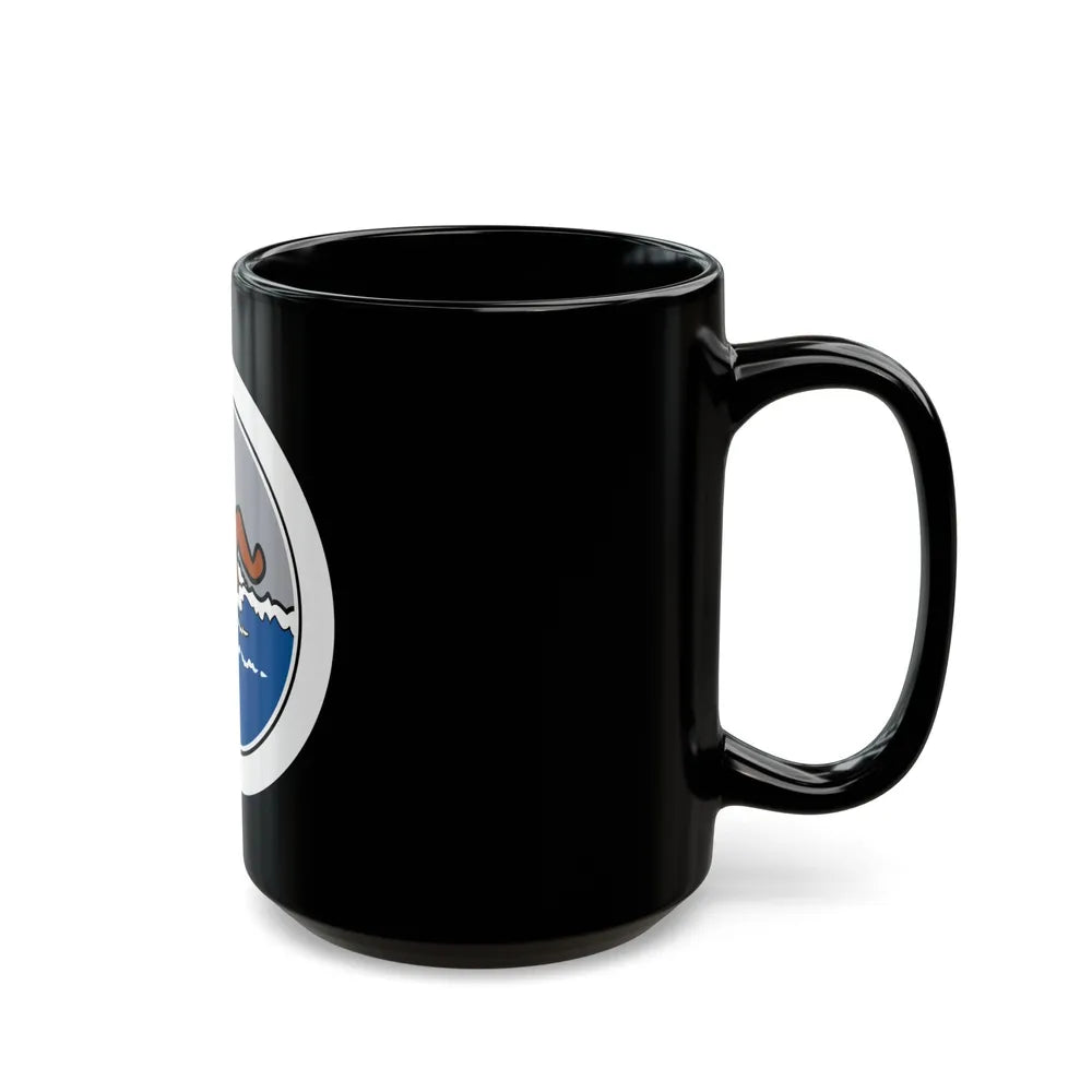 Swimming (Boy Scout Merit Badge) Black Coffee Mug-Go Mug Yourself