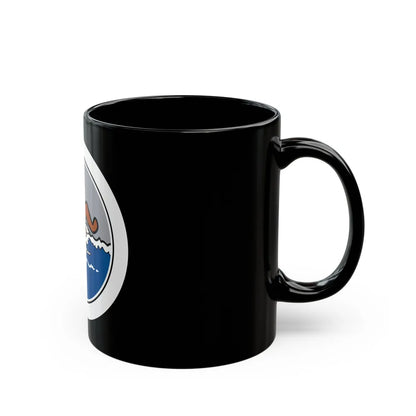 Swimming (Boy Scout Merit Badge) Black Coffee Mug-Go Mug Yourself