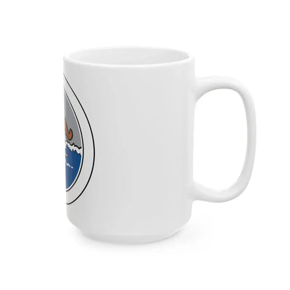 Swimming (Boy Scout Merit Badge) White Coffee Mug - Go Mug Yourself