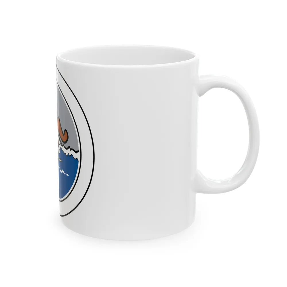 Swimming (Boy Scout Merit Badge) White Coffee Mug-Go Mug Yourself