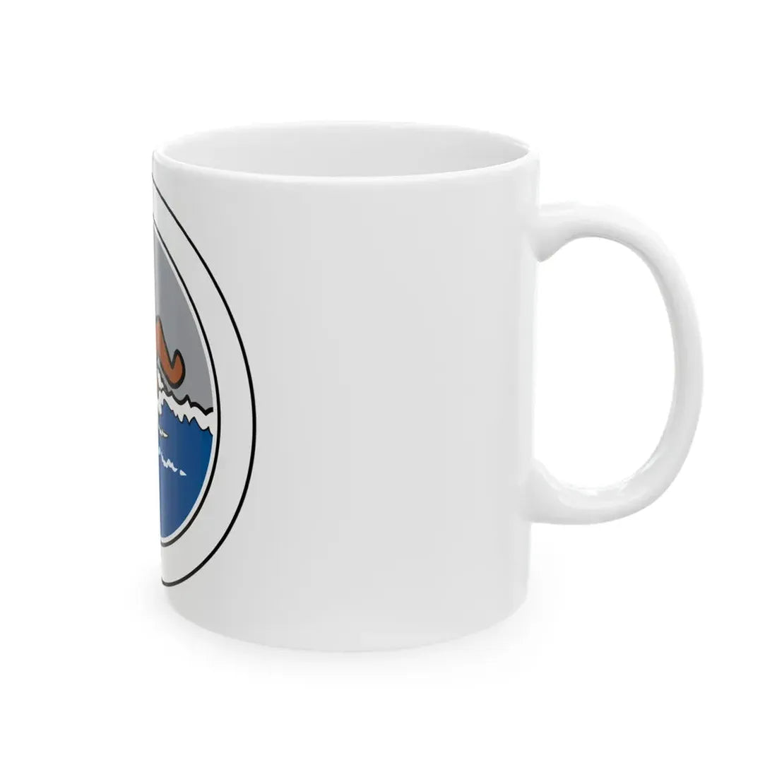 Swimming (Boy Scout Merit Badge) White Coffee Mug - Go Mug Yourself