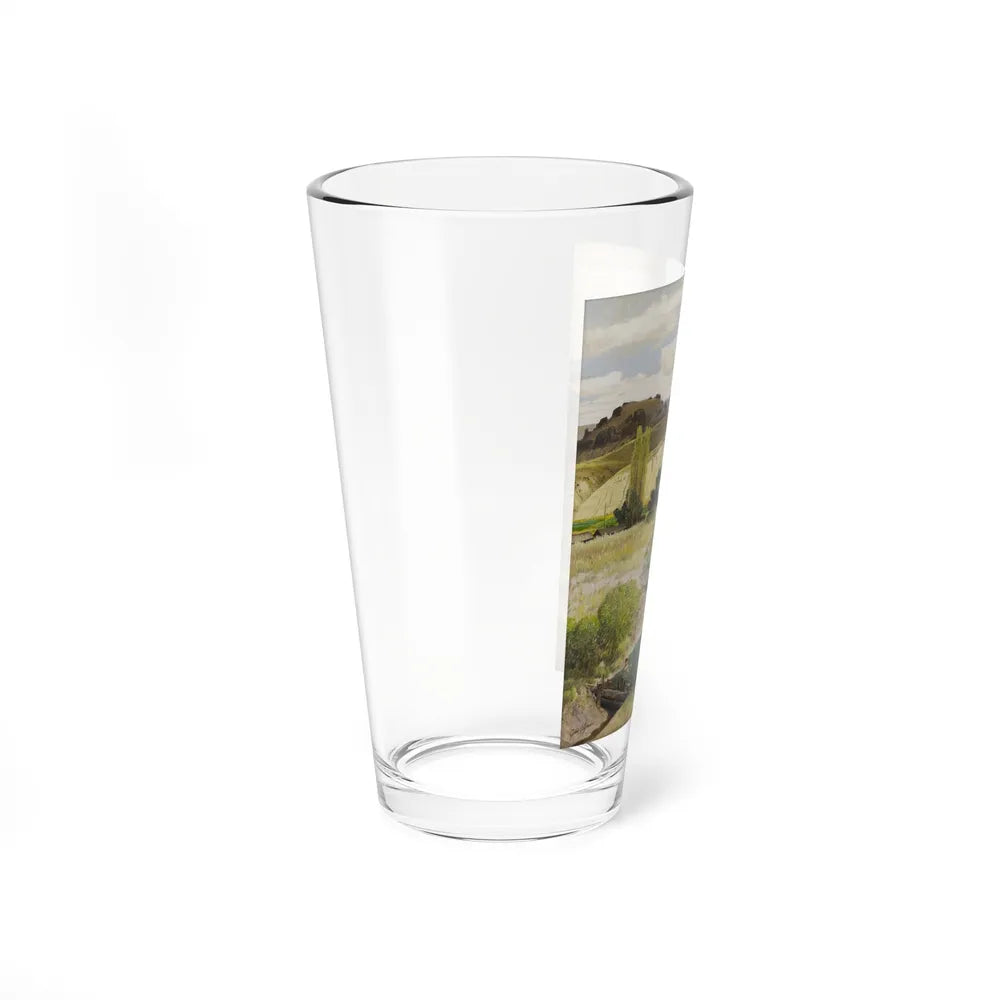 Swimming in the Creek, The Saturday Evening Post, August 29, 1959 (Magazine Illustration) Pint Glass 16oz - Go Mug Yourself