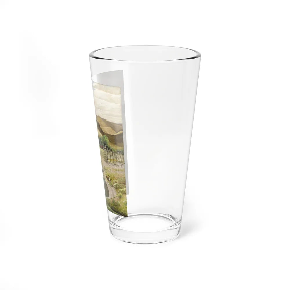 Swimming in the Creek, The Saturday Evening Post, August 29, 1959 (Magazine Illustration) Pint Glass 16oz - Go Mug Yourself