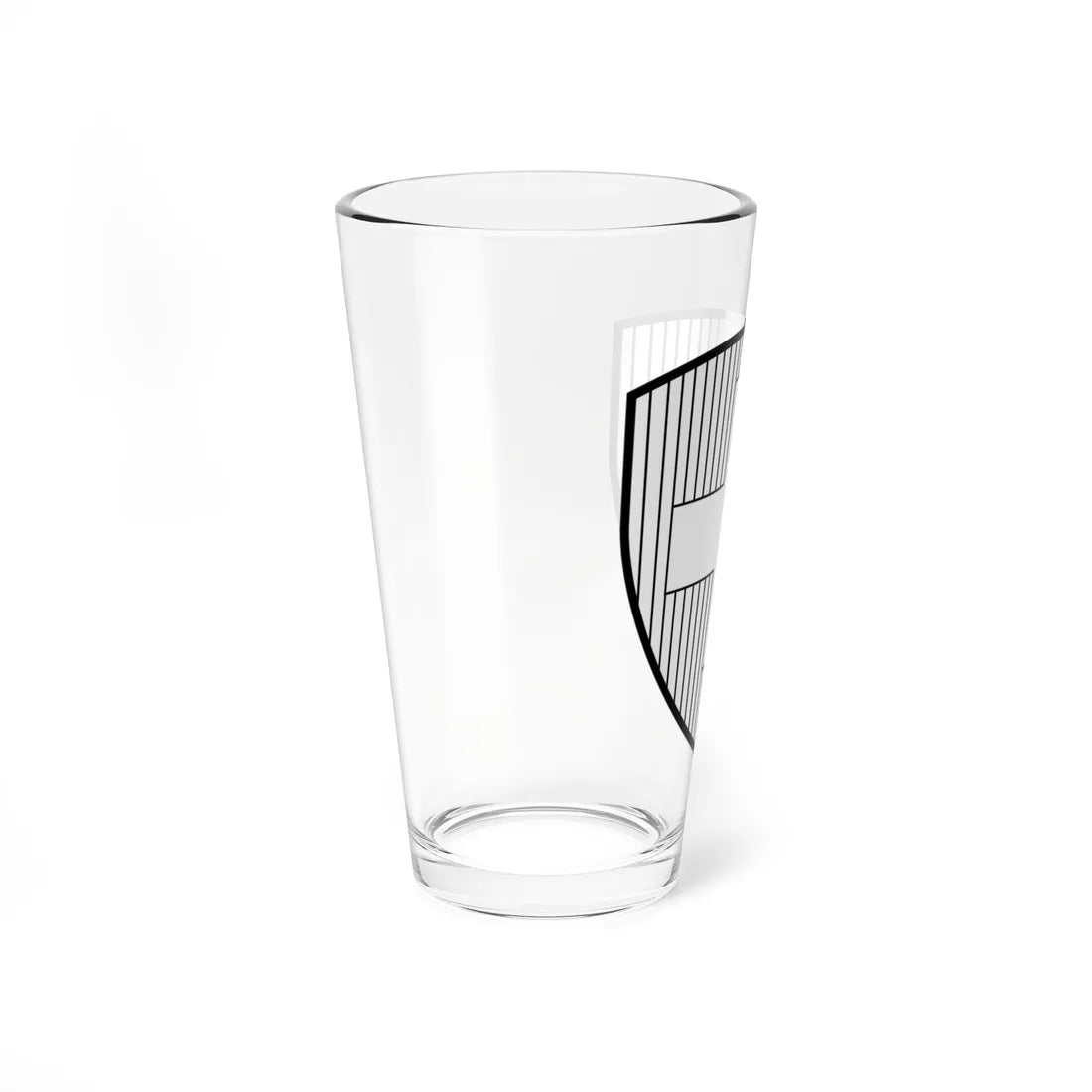 Swiss coa bw (Switzerland) (Coat of Arms) Pint Glass 16oz - Go Mug Yourself